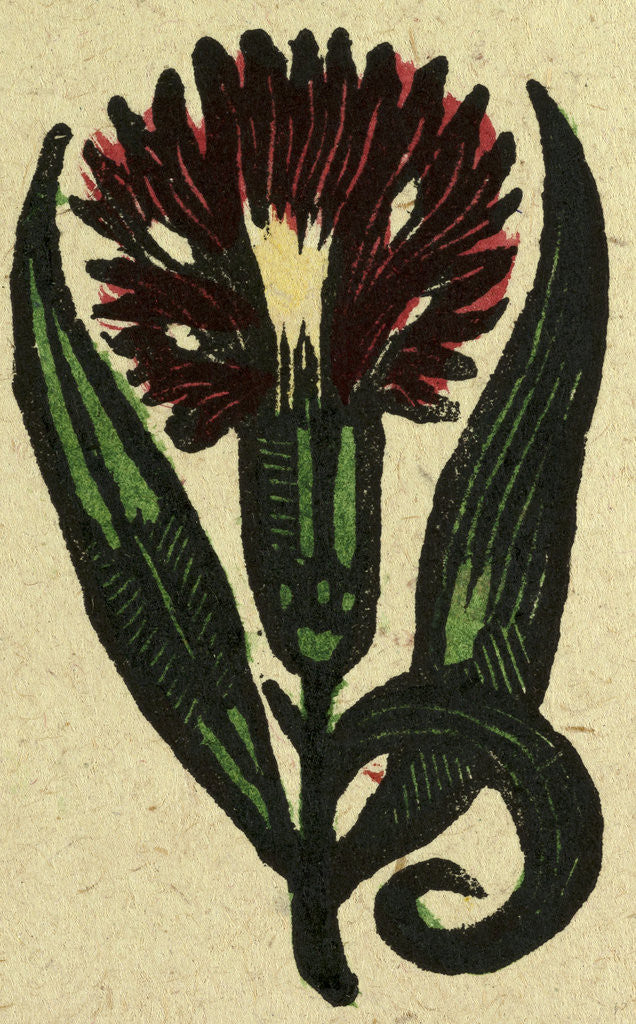 Detail of Illustration of English Tales Folk Tales and Ballads. A Flower by Anonymous