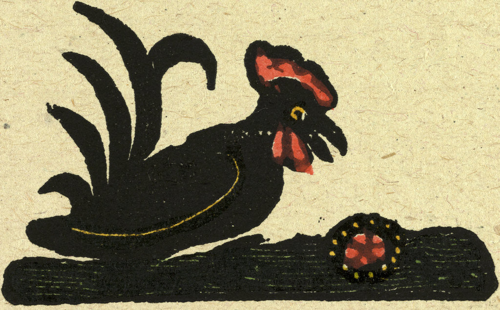 Detail of Illustration of English Tales Folk Tales and Ballads. A Bird by Anonymous
