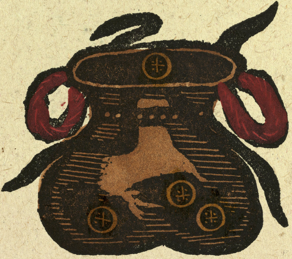 Detail of Illustration of English Tales Folk Tales and Ballads. Bag by Anonymous