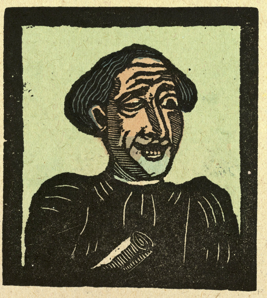Detail of Illustration of English Tales Folk Tales and Ballads. A Man by Anonymous