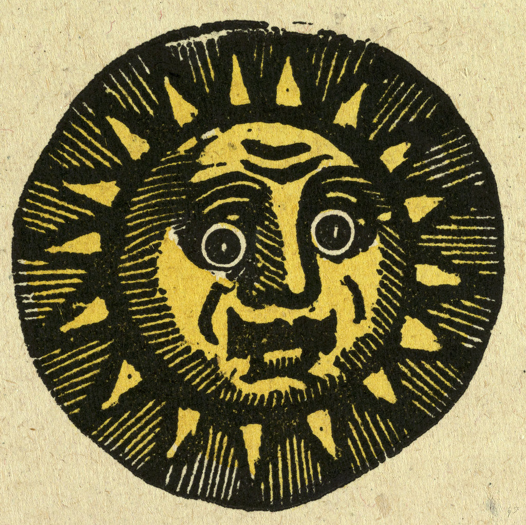 Detail of Illustration of English Tales Folk Tales and Ballads. The Face of the Sun by Anonymous
