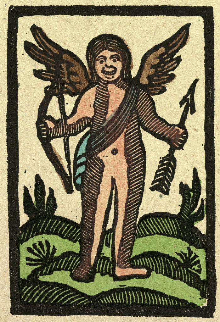 Detail of Illustration of English Tales Folk Tales and Ballads. Cupido by Anonymous