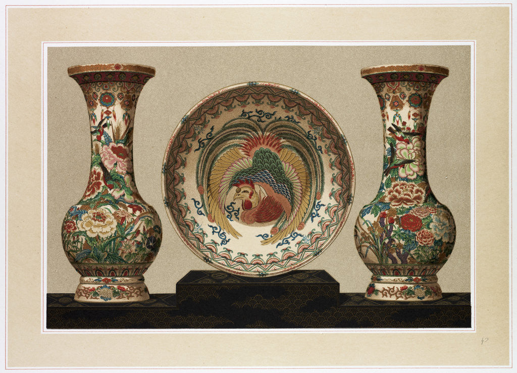 Detail of Satsuma Faience, Japan by Anonymous