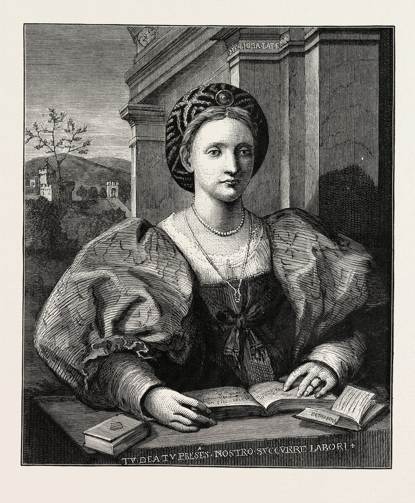 Detail of Portrait of a Lady by Anonymous