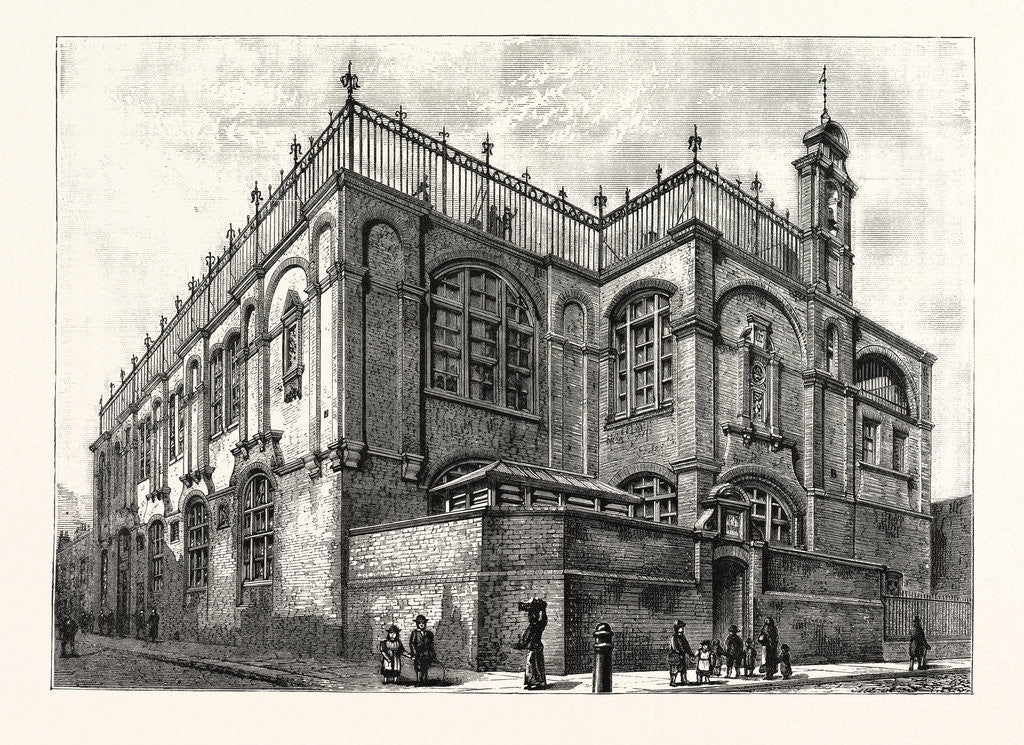 Detail of Nightingale Street Schools by Anonymous