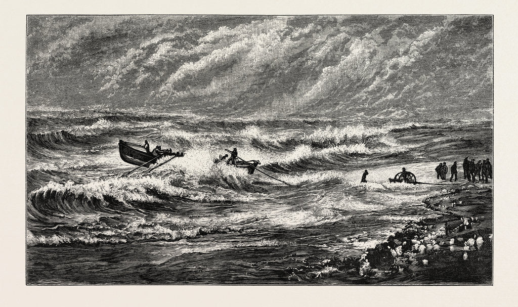 Detail of The Lifeboat by Anonymous