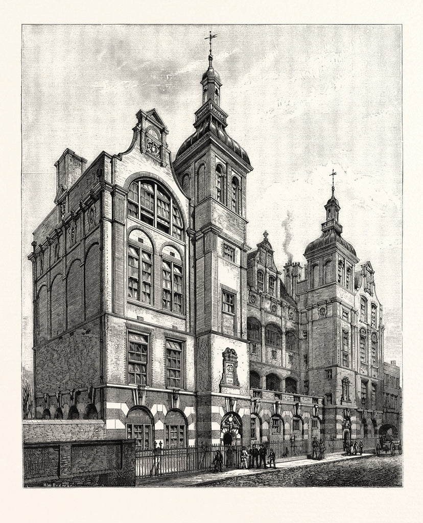 Detail of Caledonian Road School by Anonymous