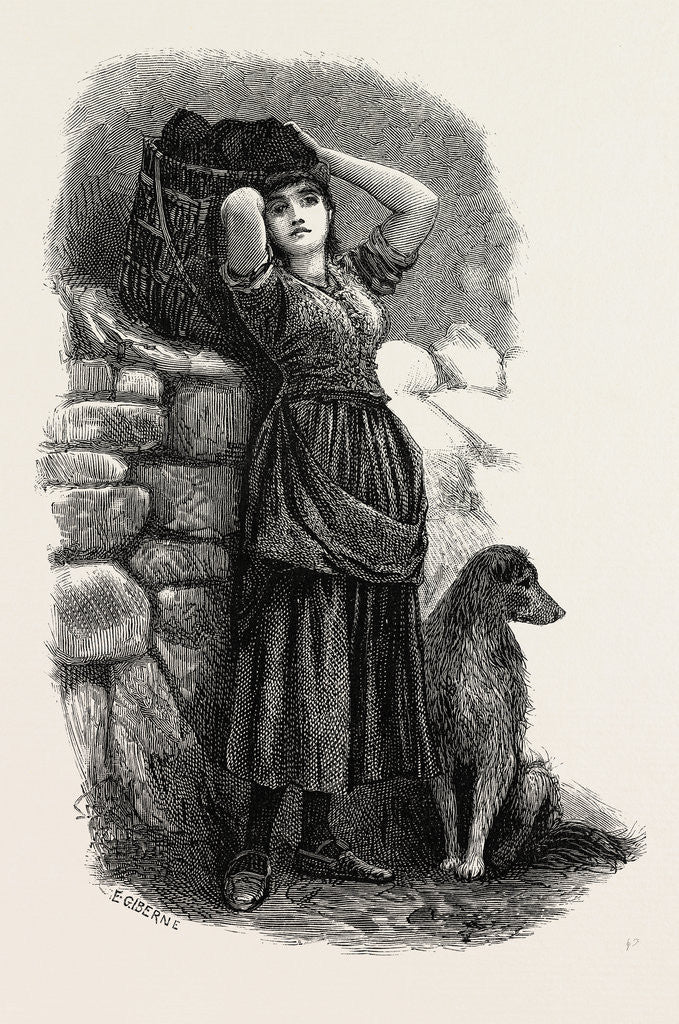 Detail of Carrying Peat by Anonymous