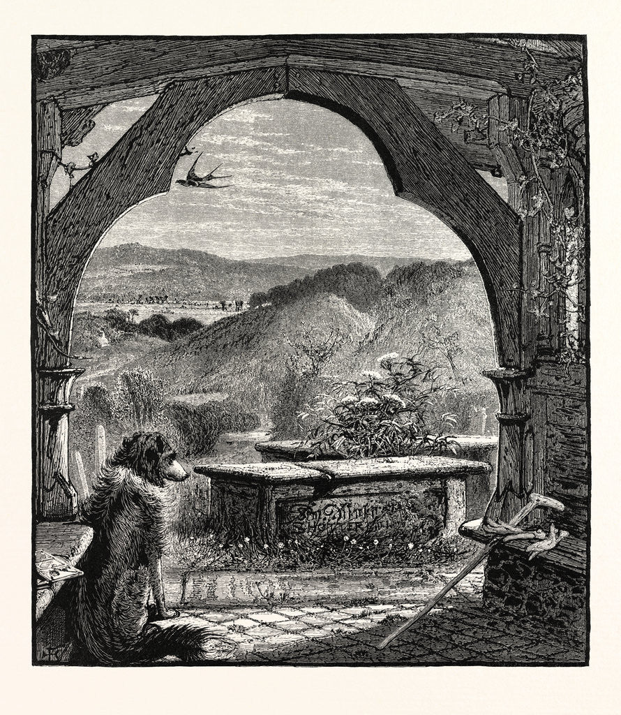 Detail of View from Lynchmere Church Porch. West Sussex, England by Anonymous