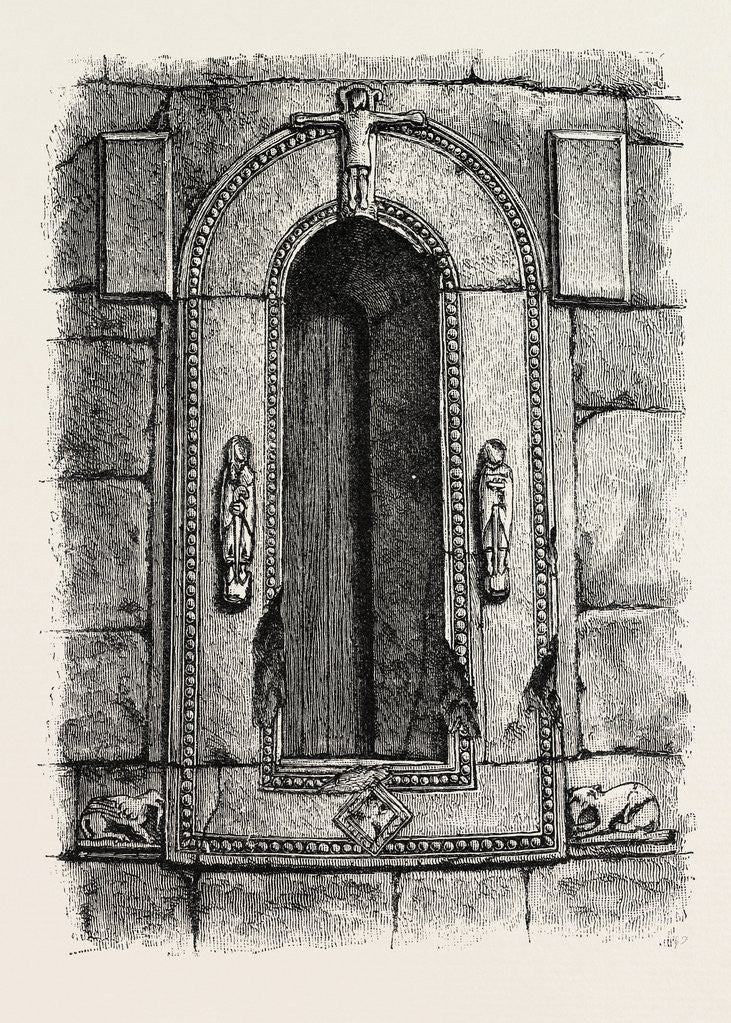 Detail of From Round Tower, Brechin, a Former Royal Burgh in Angus, Scotland by Anonymous