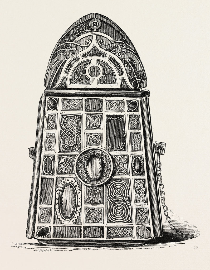 Detail of Shrine of St. Patrick's Bell. Front View by Anonymous