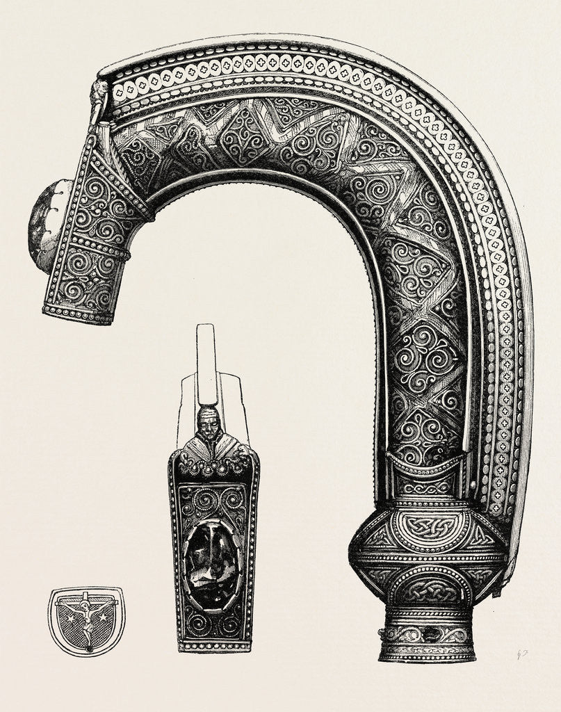 Detail of The Quigrich, or Crosier, of St. Fillan by Anonymous