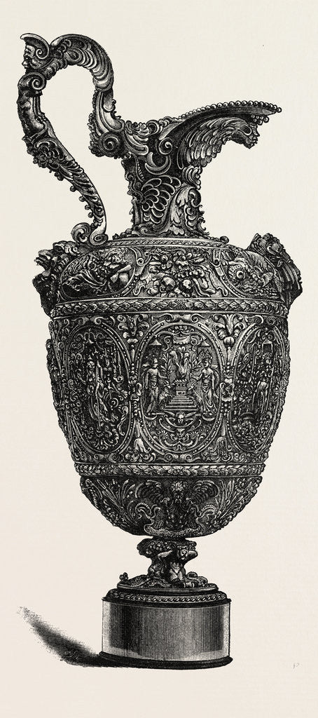Detail of Silver-Gilt Ewer. Sixteenth Century. Augsburg Work, Germany by Anonymous