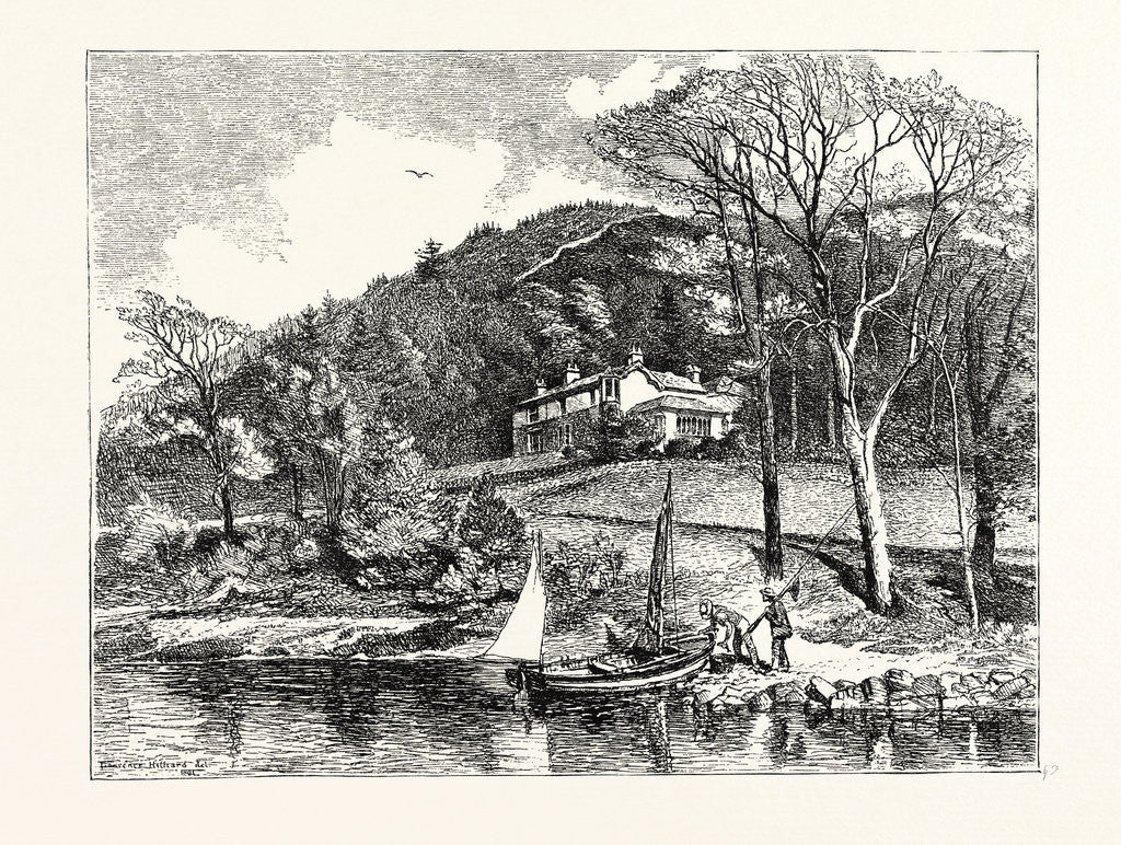Detail of Mr. Ruskin's House, Brantwood by Anonymous