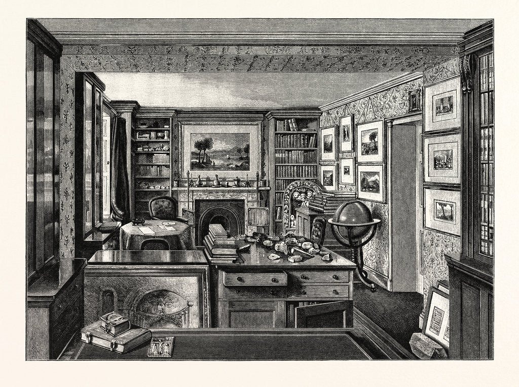 Detail of M. Ruskin's Study by Anonymous