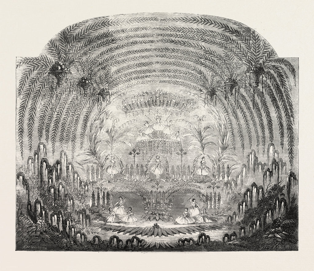 Detail of The Pantomime at Her Majesty's Theatre by Anonymous