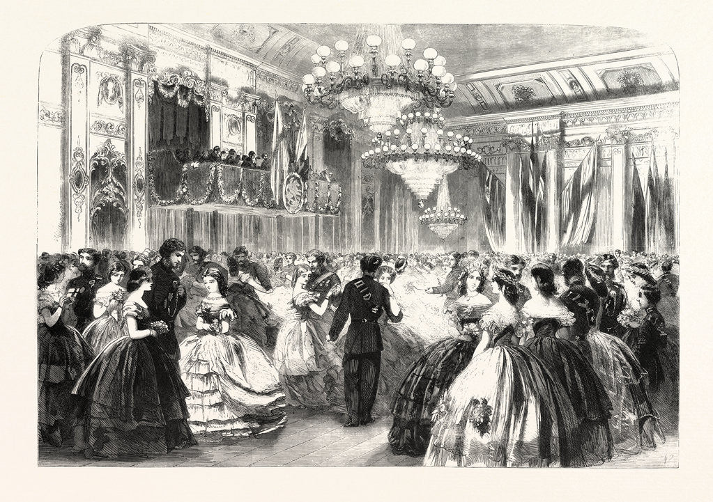 Detail of Ball at Willis's Rooms Given by the St. George's Volunteer Corps by Anonymous