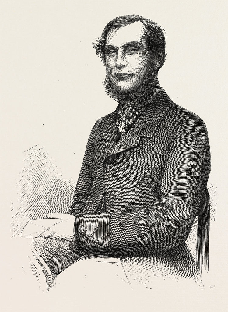 Detail of The Hon. John Rose Minister of Public Works in Canada. by Anonymous