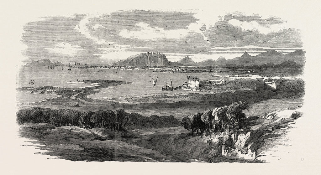 Detail of Marsala and the Western Coast of Sicily by Anonymous