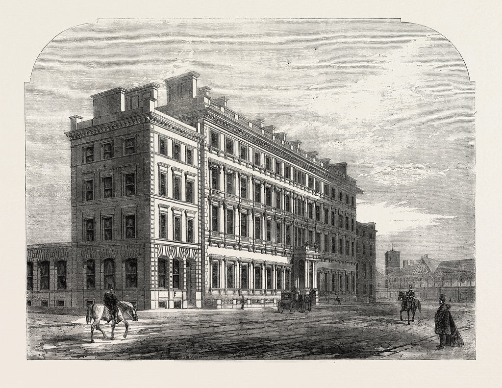 Detail of The Palace Hotel Buckingham Gate by Anonymous