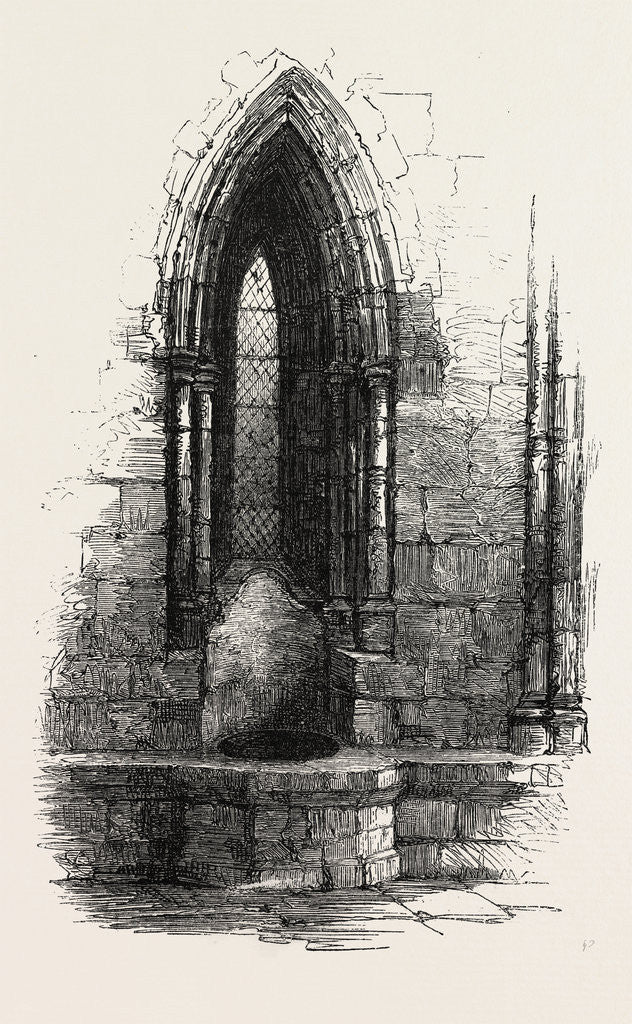 Detail of St. Mungo's Well Glasgow UK by Anonymous