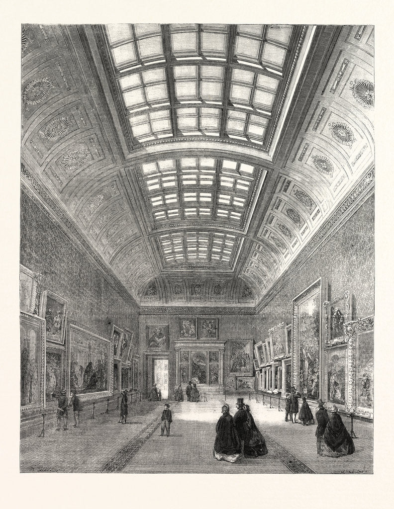Detail of New Room at the National Gallery London UK by Anonymous