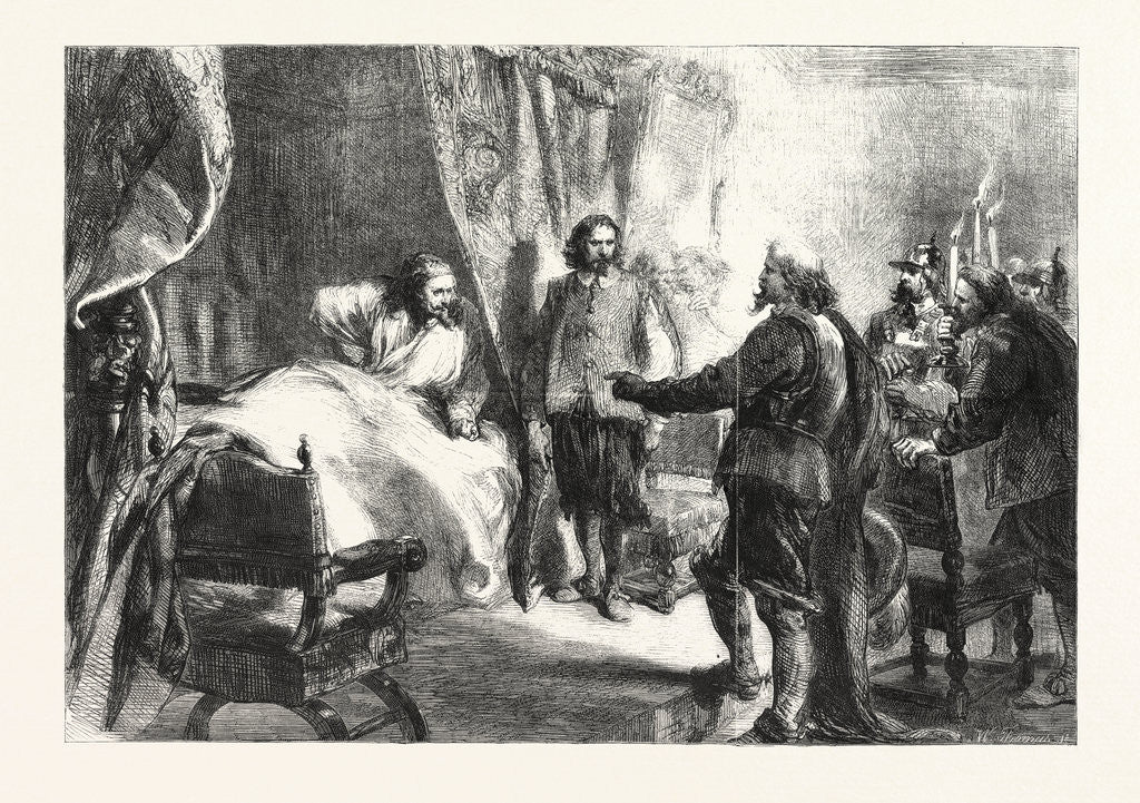 Detail of The Seizure of Charles I. At Holmby House by Anonymous
