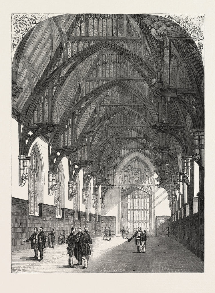 Detail of The New Law Library Middle Temple UK by Anonymous