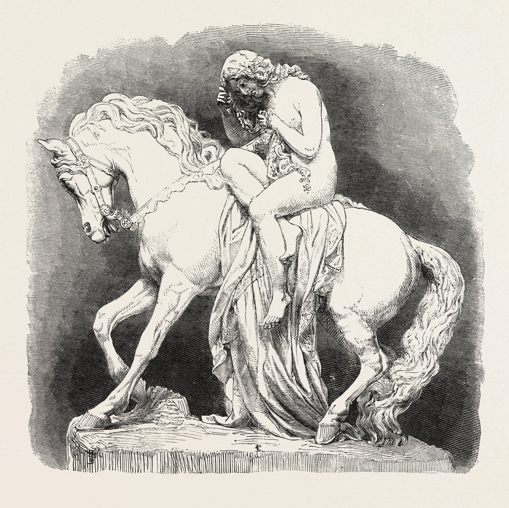 Detail of Lady Godiva (Sculpture), in the Exhibition of the Royal Academy by Anonymous