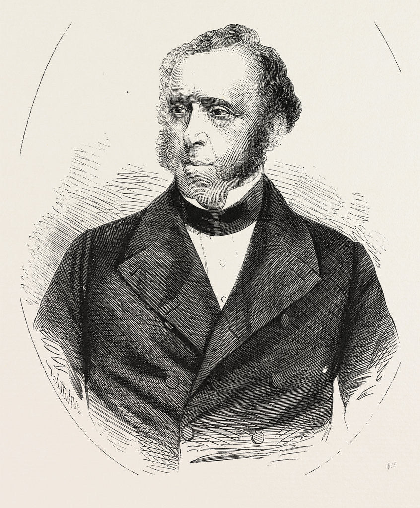 Detail of The Late Mr. Braidwood Superintendent of the London Fire Engine Establishment. by Anonymous