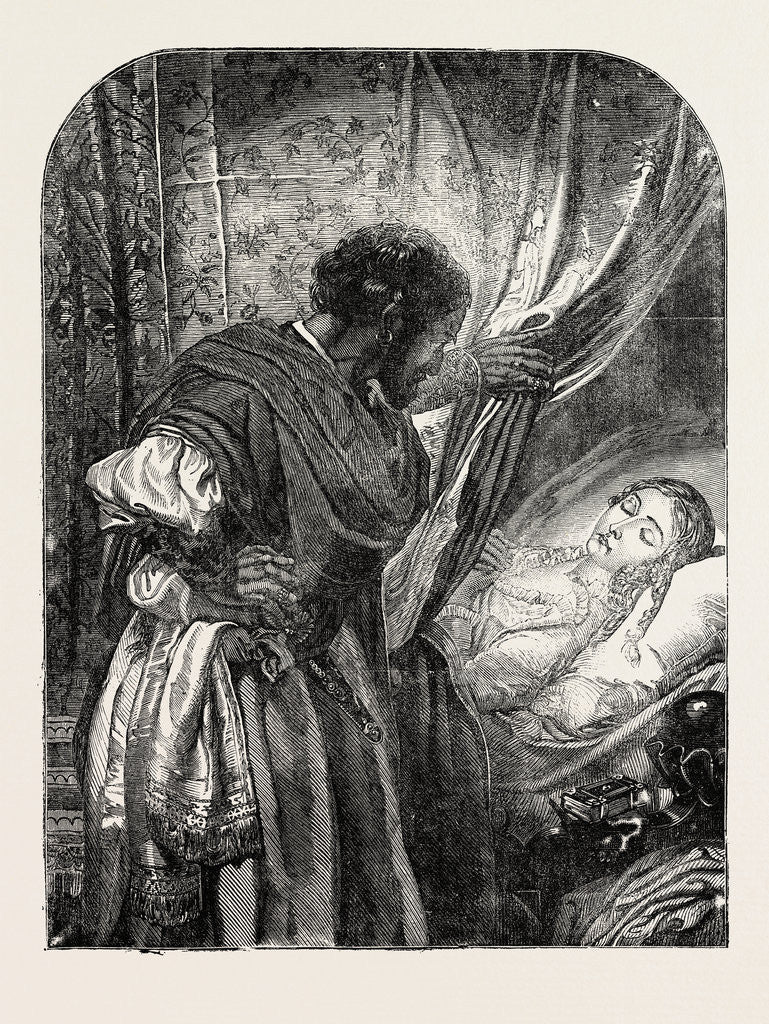 Detail of Othello, from the Exhibition of the British Institution 1854 by Anonymous