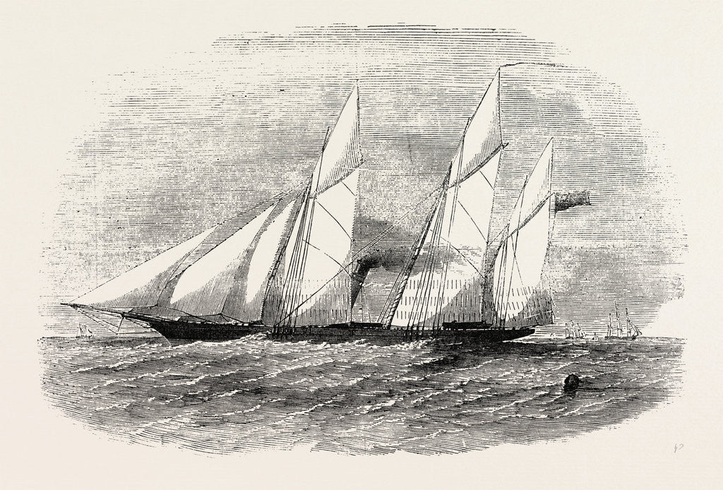 Detail of H.M. Screw Gun-Vessel Wrangler Built for the Baltic 1854 by Anonymous