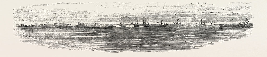 Detail of Sveaborg in the Gulf of Finland 1854 by Anonymous
