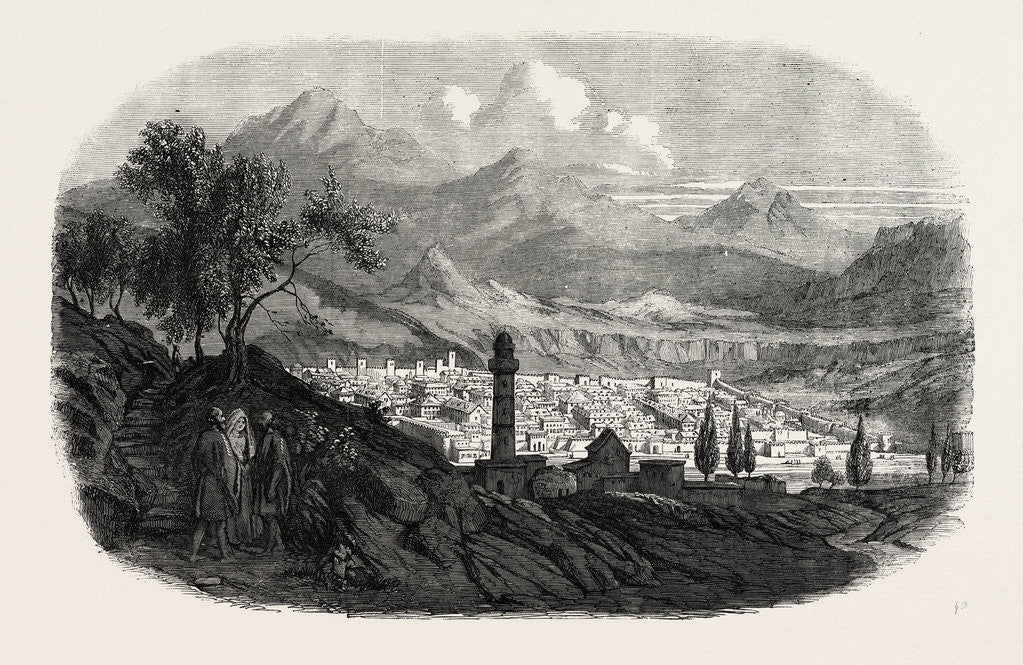 Detail of The City of Kars in Asiatic Turkey 1854 by Anonymous