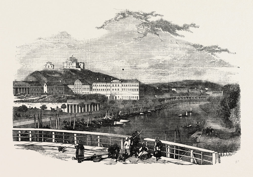 Detail of Abo the Capital of Russian Finland 1854 by Anonymous