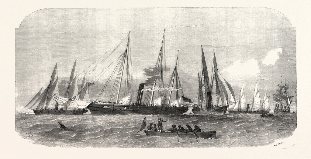 Detail of Her Majesty's Despatch Gun-Boats 1854 by Anonymous