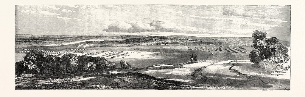 Detail of Encampment of Troops at Varna 1854 by Anonymous