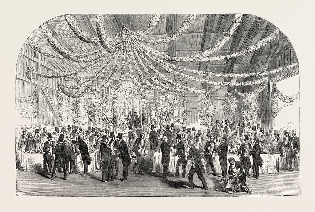 Detail of Collation at the Opening of the Norwegian Trunk Railway 1854 by Anonymous