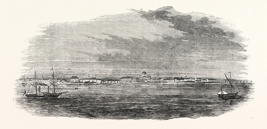 Detail of Eupatoria Landing of the Crimean Expedition 1854 by Anonymous