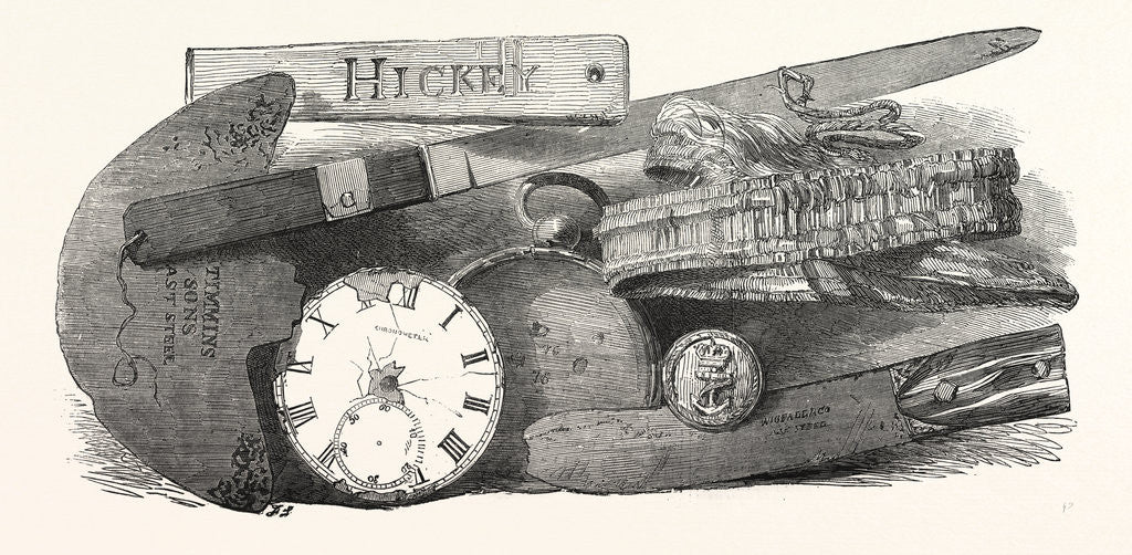 Detail of The Franklin Relics by Anonymous