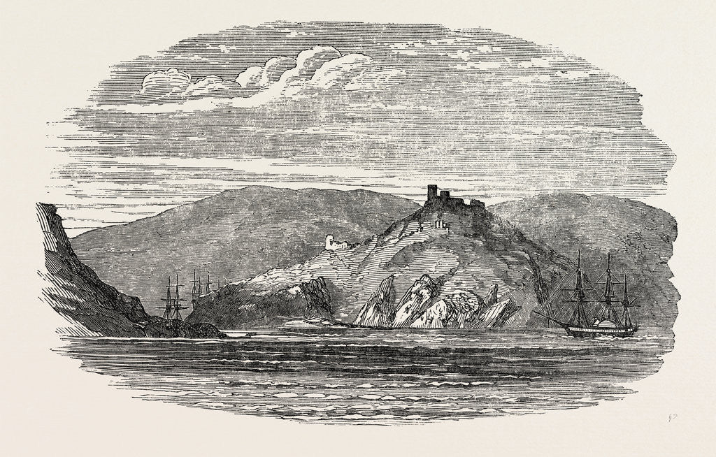 Detail of The Crimean War: Entrance to Balaclava Harbour 1854 by Anonymous