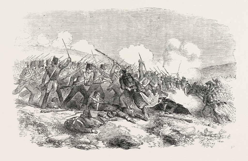 Detail of The Crimean War: The Battle of Inkerman Repulse of the Russians 1854 by Anonymous