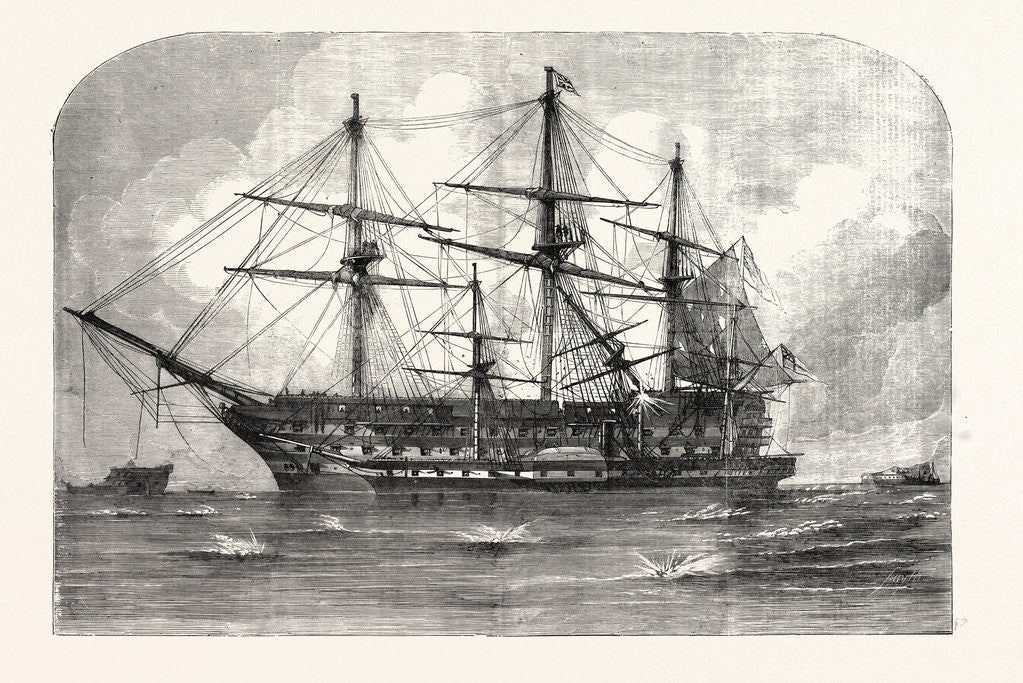 Detail of The Crimean War: The Trafalgar and Retribution at the Siege of Sebastopol 1854 by Anonymous