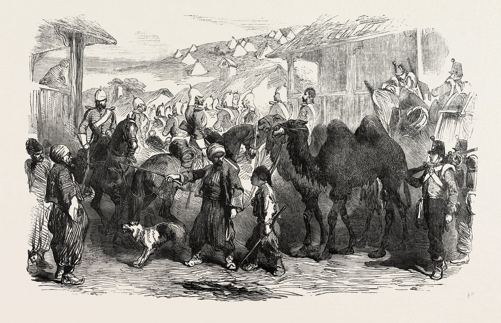 Detail of The Crimean War: Street in Balaclava 1854 by Anonymous