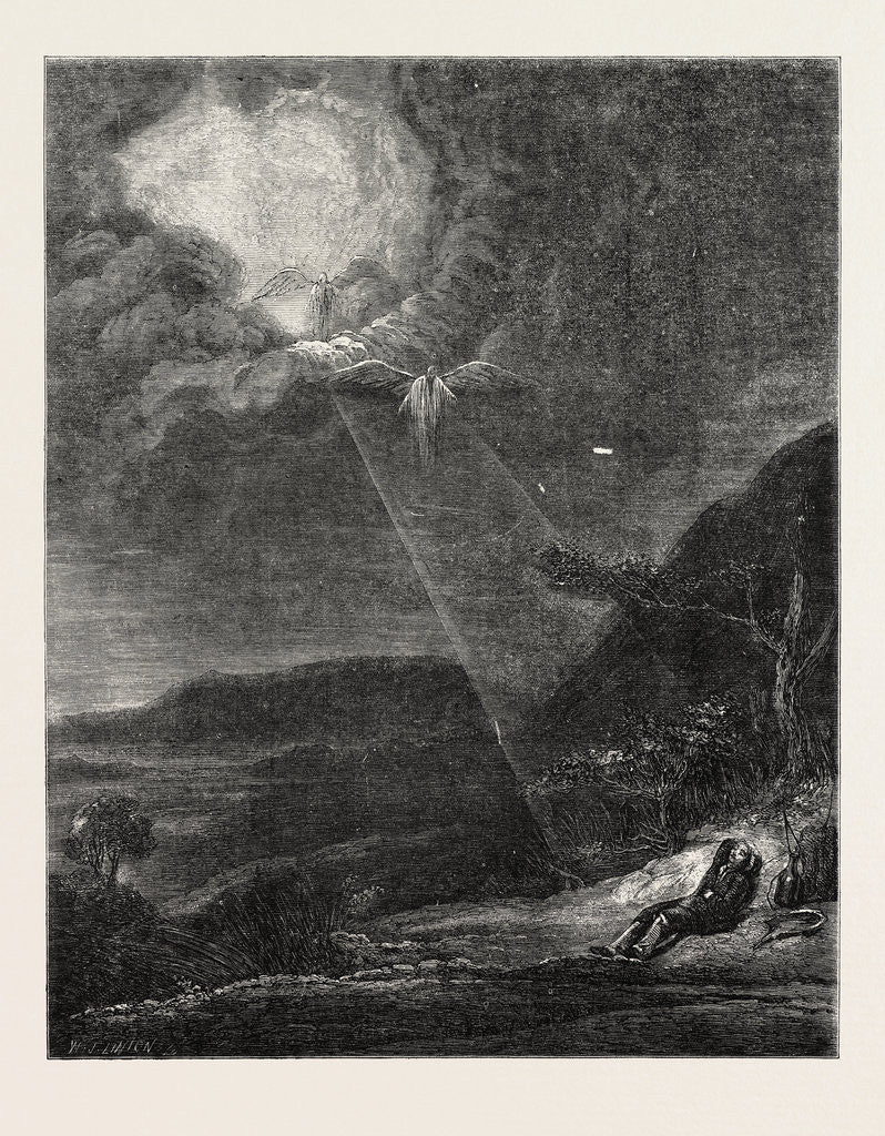 Detail of Jacob's Dream by Anonymous