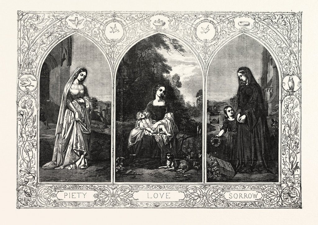 Detail of Piety Love Sorrow by Anonymous