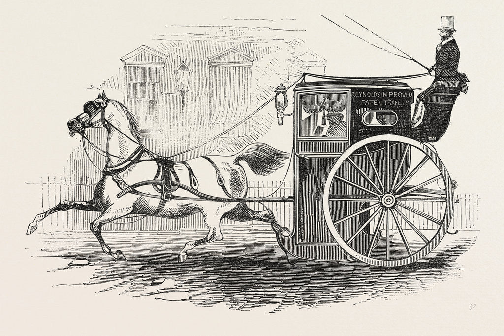Detail of Reynolds's Improved Patent Safety Cab, 1846 by Anonymous