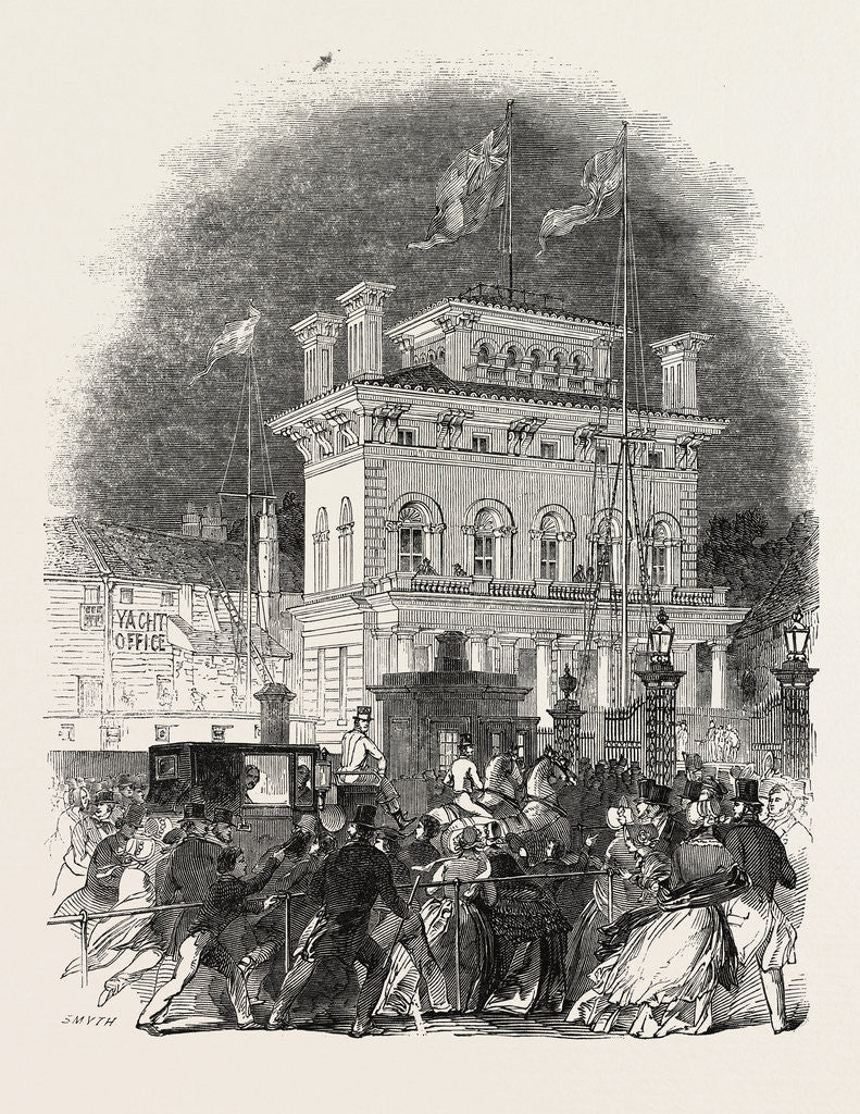 Detail of Meeting of the British Association. Arrival of His Royal Highness Prince Albert. 1846 by Anonymous
