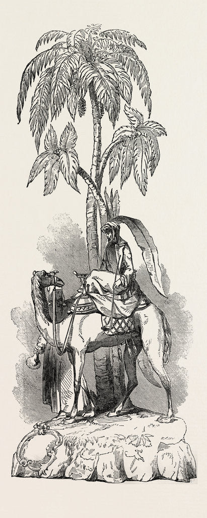 Detail of Plate Presented to the Secretary of the Lincolnshire Agricultural Society, 1847 by Anonymous