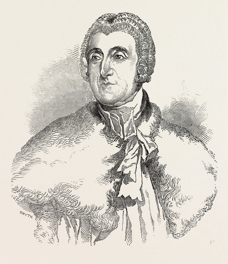 Detail of Archbishop of York. From the Portrait by Sir Thomas Lawrence, 1847 by Anonymous